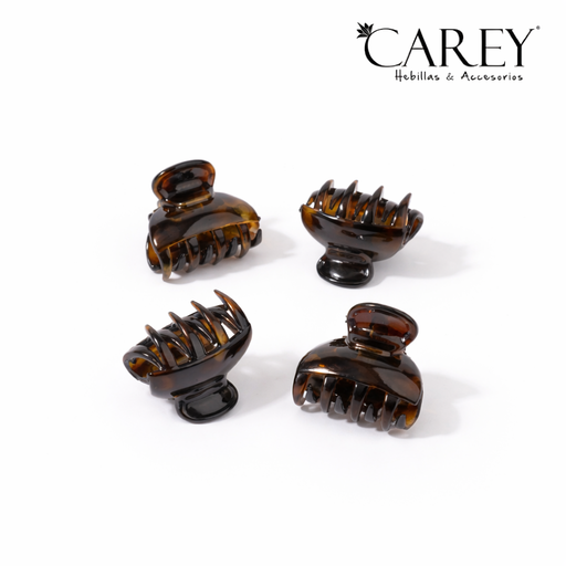 [48063] BROCHE PINZA MINI BOMBE X4 CAREY