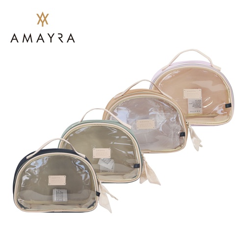 PORTACOSMETICOS TAPA TRANSPARENTE AMAYRA