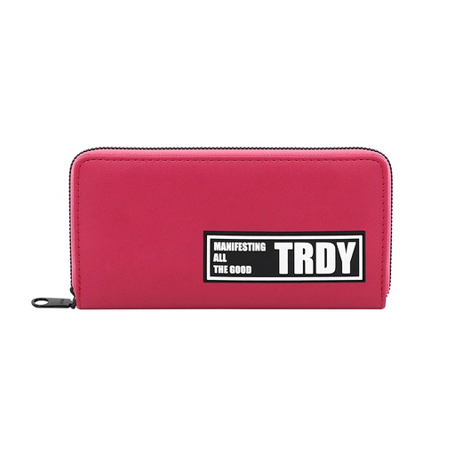 BILLETERA UNA DIVISION CON APLIQUE TRENDY