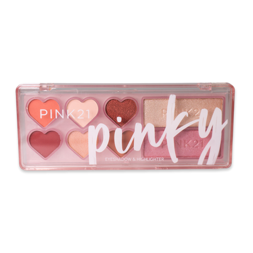 [48921] PALETA DE SOMBRAS + ILUMINADOR PINKY