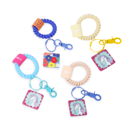 [48976] LLAVERO CHARMS CON DIJE + COLERO