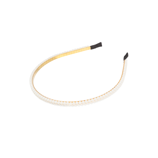 [48977] VINCHA DIADEMA CON PERLAS