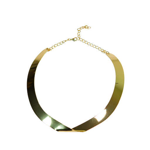 COLLAR CHOKER ANCHO CON DOBLEZ