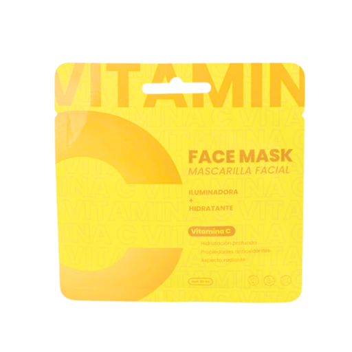 [49204] MASCARILLA FACIAL ILUMINADORA + HIDRATANTE VITAMINA C
