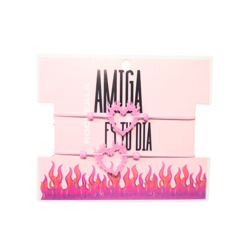[49408] PULSERA PLENO FUEGO DIA DEL AMIGO