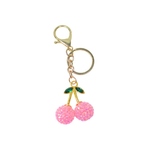 [49465] LLAVERO CHARM STRASS CHERRY