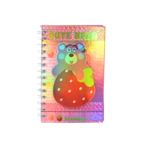 [49518] CUADERNO METALIZADO OSOS