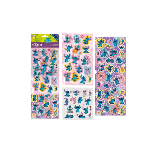 [49561] PLANCHA DE STICKERS CON RELIEVE PERSONAJES