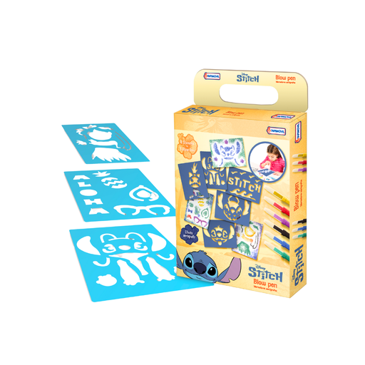 [49566] STENCILS CON BLOW PEN STITCH