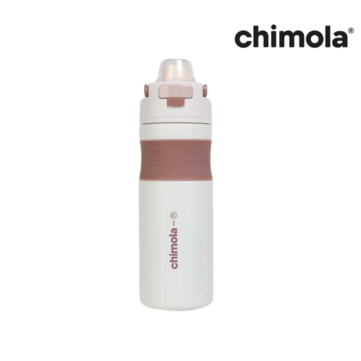 BOTELLA CHIMOLA CON BOTON DE APERTURA 600ML