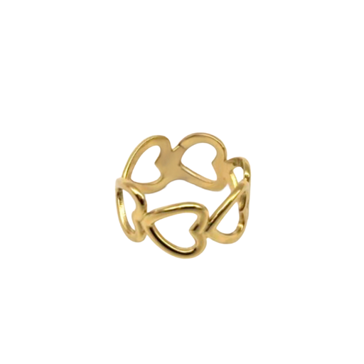 [49768] ANILLO CON CORAZONES