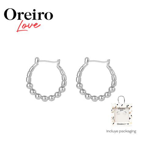 [49881] AROS LAS OREIRO SEMI CIRCULO CON PACKAGING