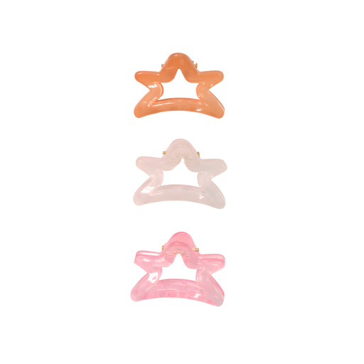 [49948] SET BROCHE PINZA DE ESTRELLA X3