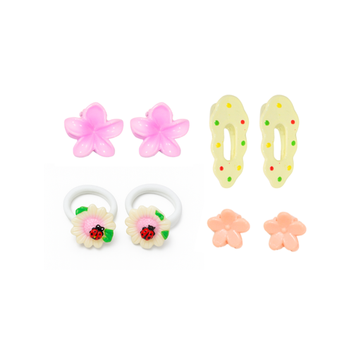 [49958] SET DE ACCESORIOS PARA PELO COLORES