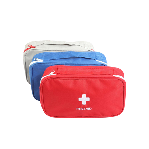 KIT DE PRIMEROS AUXILIOS TELA PORTACOSMETICOS