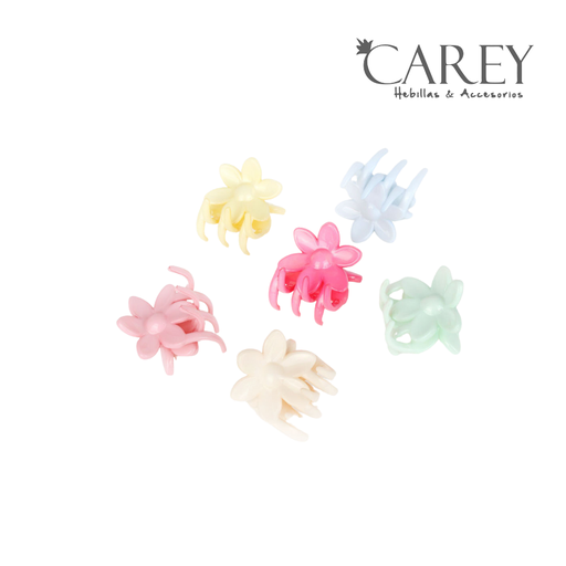 PINZA BROCHE CAREY FLOR GRANDE