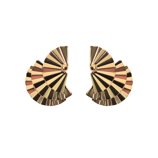 [50105] AROS MEDIO ABANICO DORADO