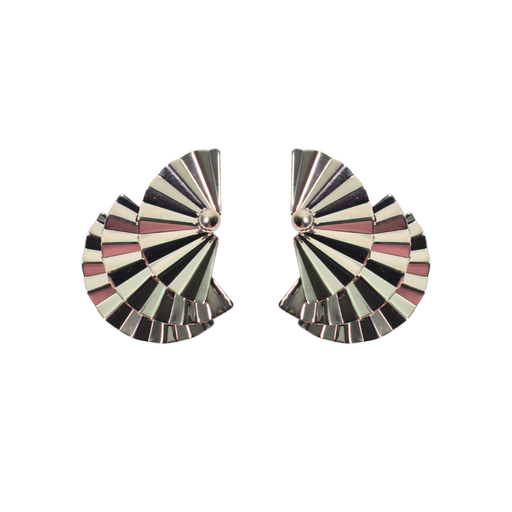 [50106] AROS ABANICO PLATEADOS