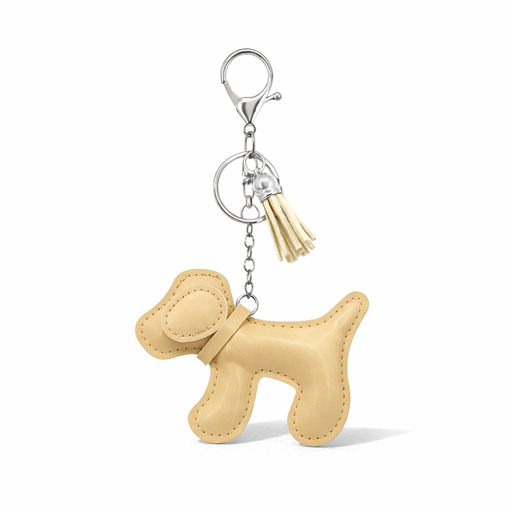 LLAVERO CHARM PERRO COLOR LISO