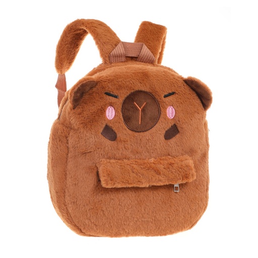 [50175] MOCHILA 11" PELUCHE CAPIBARA
