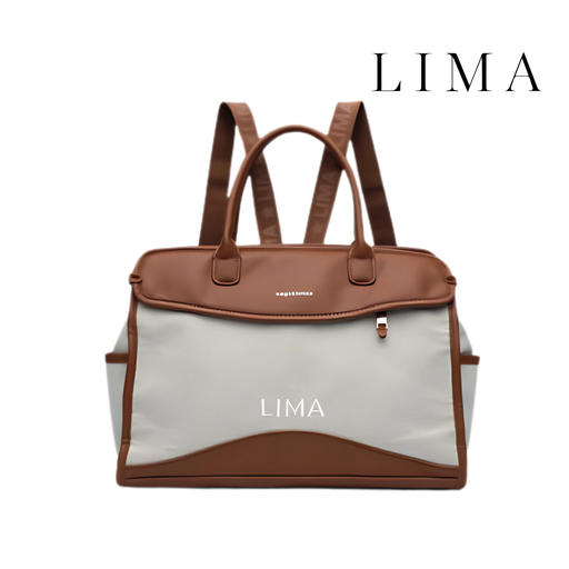 PORTAFOLIO TOTE BICOLOR LIMA