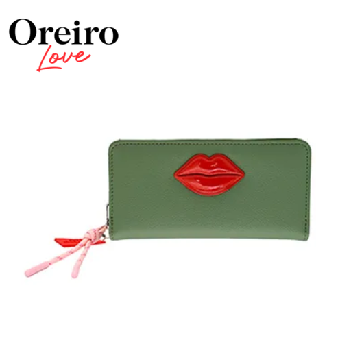 BILLETERA CON CIERRE OREIRO LOVE