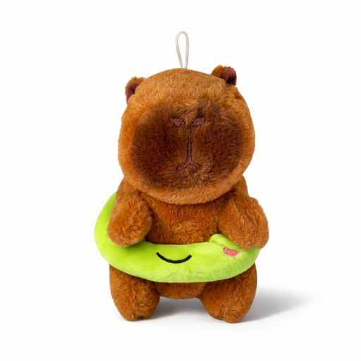 [50304] PELUCHE CAPIBARA CON FLOTADOR 18CM