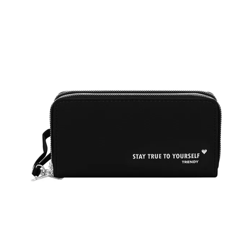 BILLETERA FICHERO CON APLIQUE TRENDY