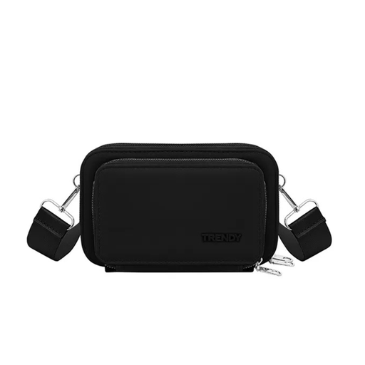 MORRAL BANDOLERA CON APLIQUE TRENDY