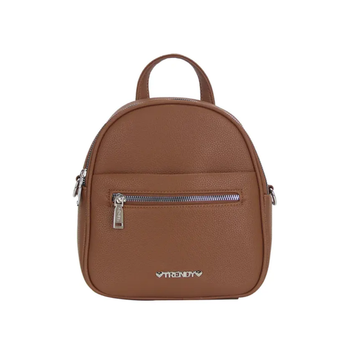 MOCHILA CON BOLSILLO EXTERIOR TRENDY