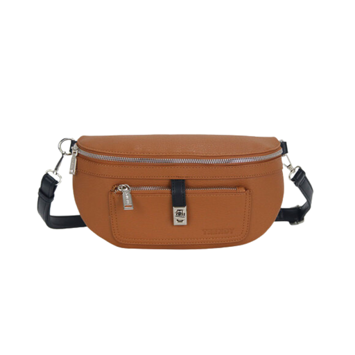 RIÑONERA CON BOLSILLO FRONTAL TRENDY