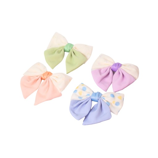 [45799D] BROCHE HEBILLA DE MOÑO ESTAMPADO X34