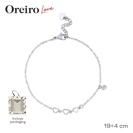 [50563] PULSERA OREIRO LOVE + PACKAGING