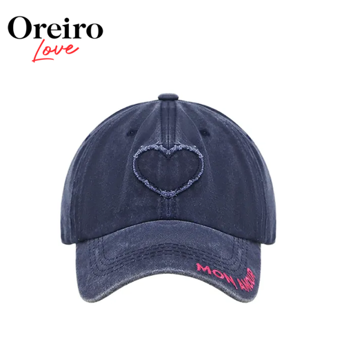 GORRO CAP BORDADO CORAZON OREIRO LOVE
