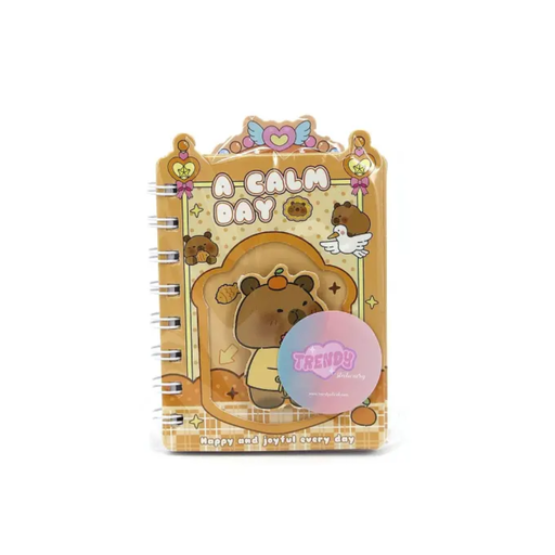 CUADERNO ANOTADOR CAPIBARA TRENDY