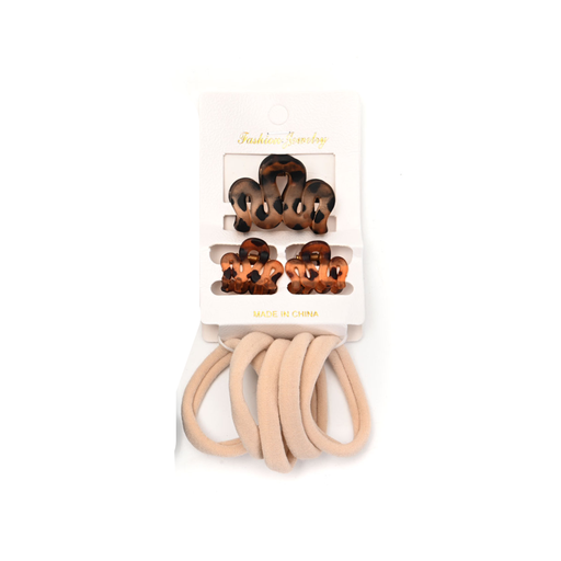 SET DE PELO BROCHE PINZA + COLITAS