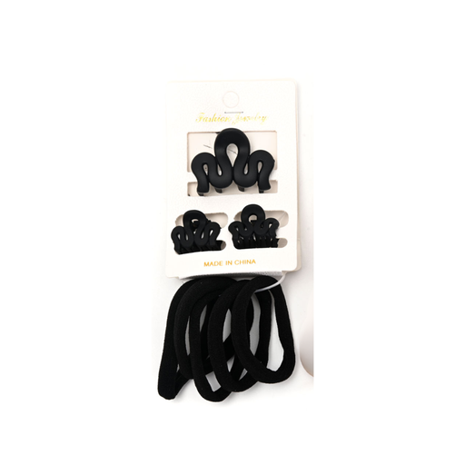 SET DE CABELLO BROCHE X3 + COLERO X5