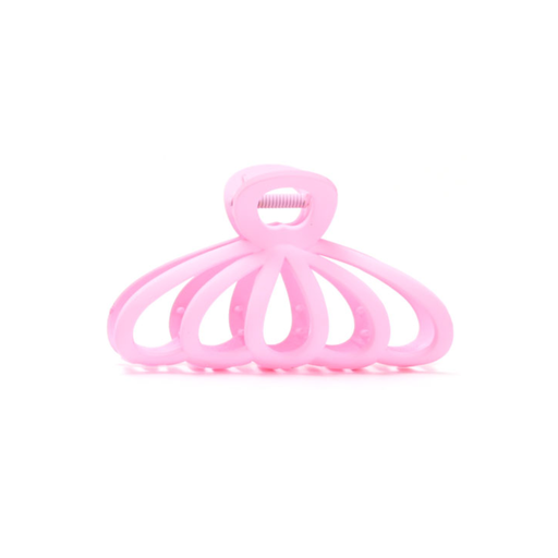 BROCHE PINZA COLOR LISO CON DETALLE
