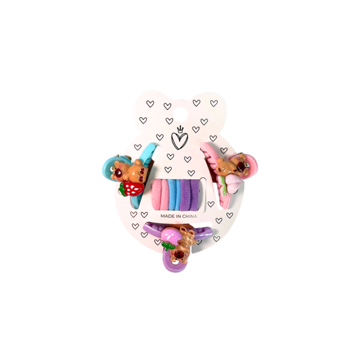 [50989] SET DE PELO CAPIBARA COLERO + BROCHE