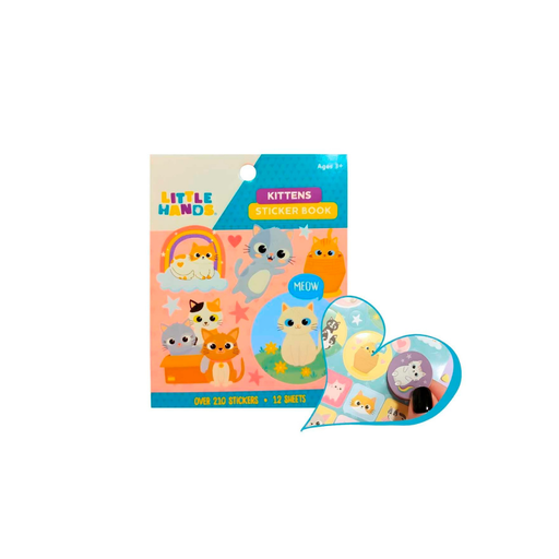 [51188] LIBRETA DE STICKERS MINI GATITO