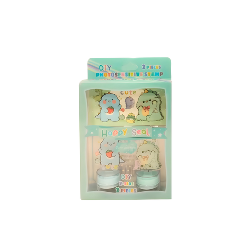 [51198] SET LIBRETA MINI + SELLO DINO
