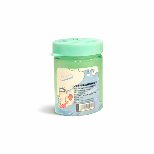 [51209] SLIME TRANSPARENTE CON GLITTER