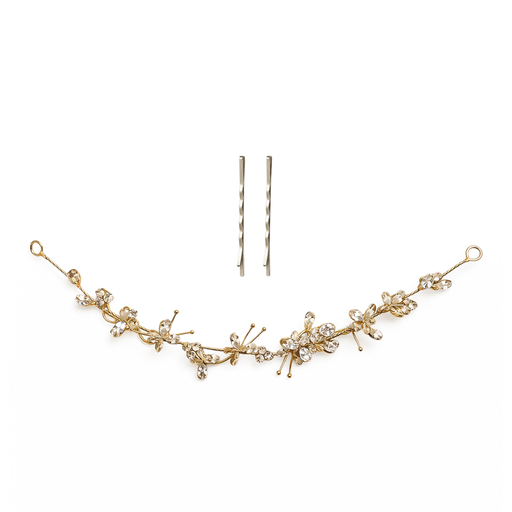 TOCADO STRASS MARIPOSA PARA PEINADO