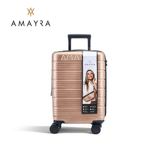 VALIJA AMAYRA CON RELIEVE 20" ABS