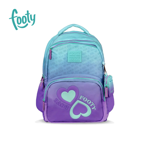 MOCHILA 18" BIG KIDS HEART FOOTY