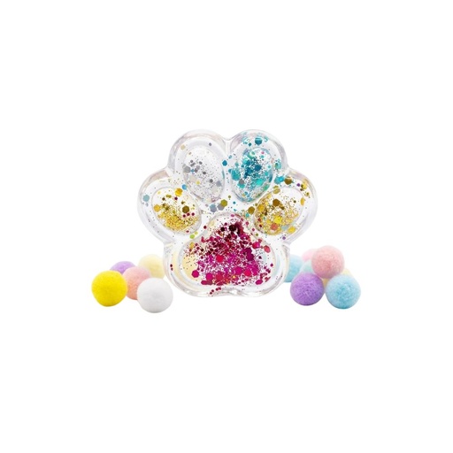 [51636] SQUISHY HUELLA CON POMPON