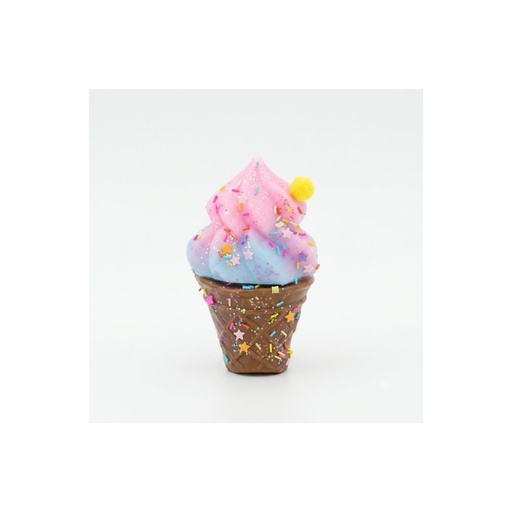 [51637] SQUISHY ICE CREAM CON POMPONES