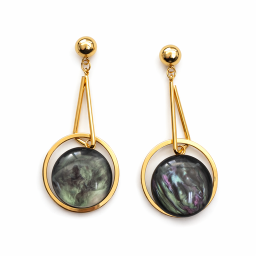 [51665] AROS COLGANTES DIJE MARMOLADO