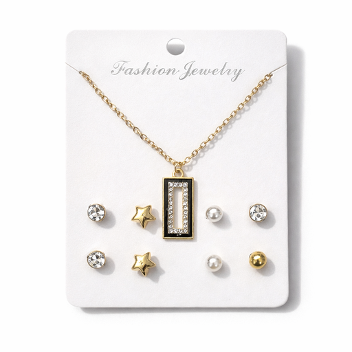 [51686] SET COLLAR + AROS X4 ESTRELLA