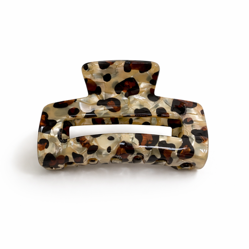 [51699] BROCHE PINZA MEDIANA ANIMAL PRINT
